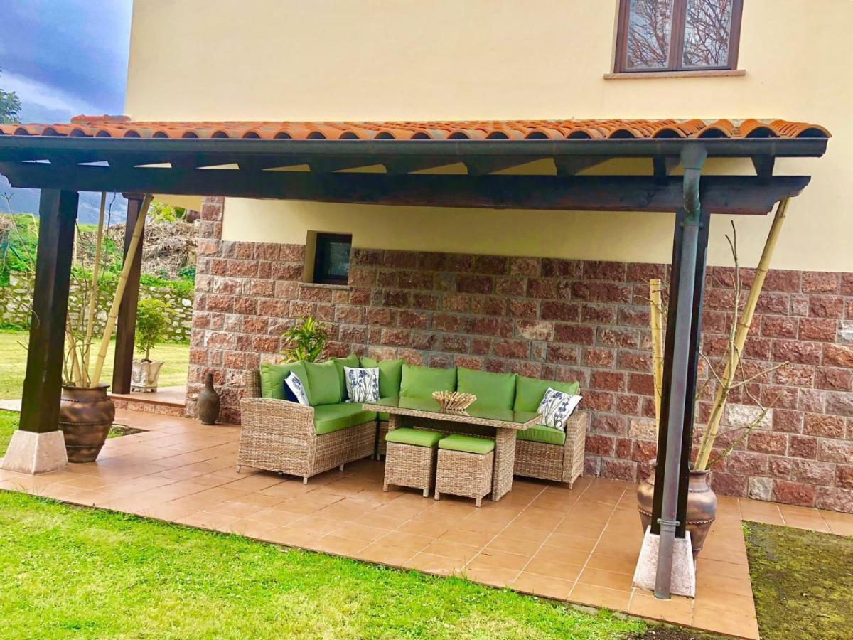 Casa frente a los Bufones de Pria Villa Llames de Pría Exterior foto