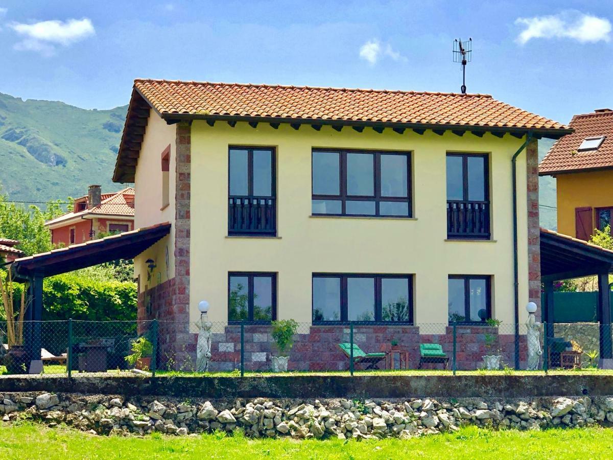 Casa frente a los Bufones de Pria Villa Llames de Pría Exterior foto