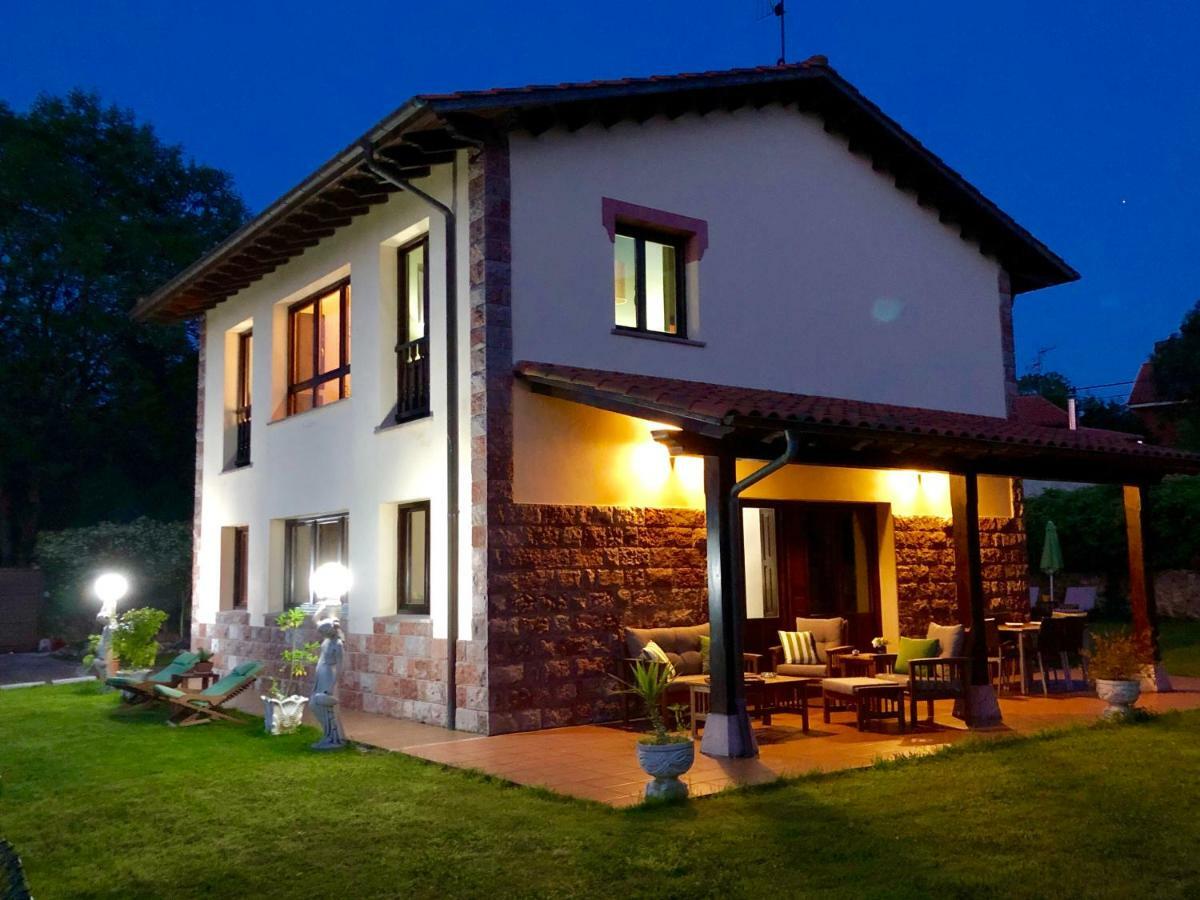 Casa frente a los Bufones de Pria Villa Llames de Pría Exterior foto