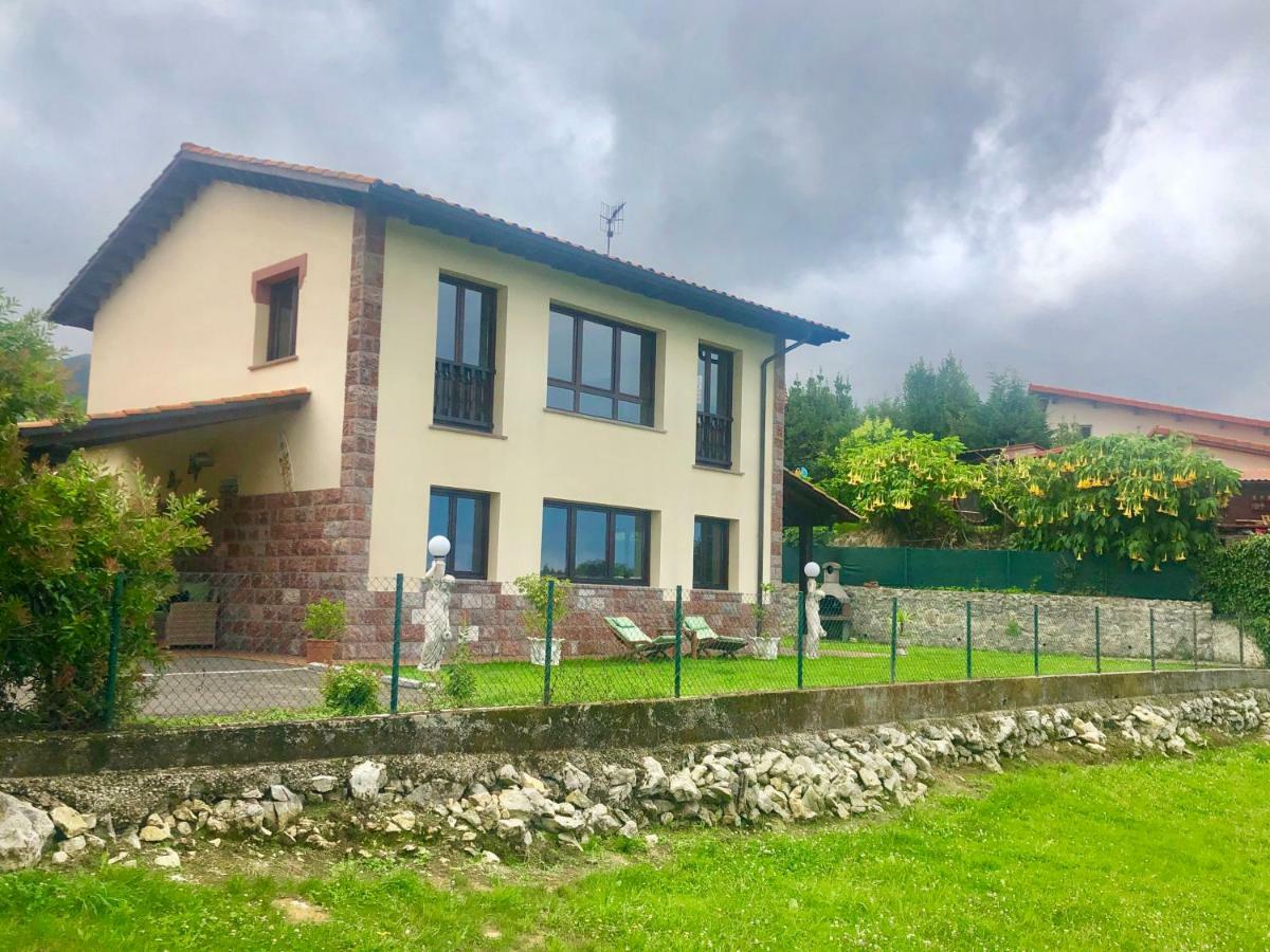Casa frente a los Bufones de Pria Villa Llames de Pría Exterior foto