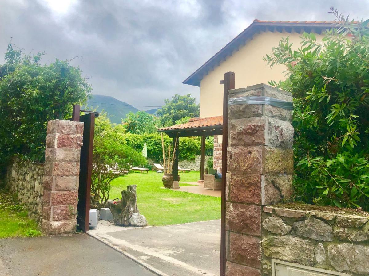 Casa frente a los Bufones de Pria Villa Llames de Pría Exterior foto