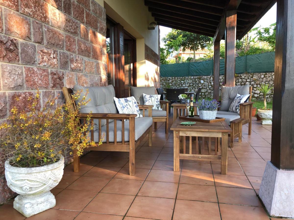 Casa frente a los Bufones de Pria Villa Llames de Pría Exterior foto