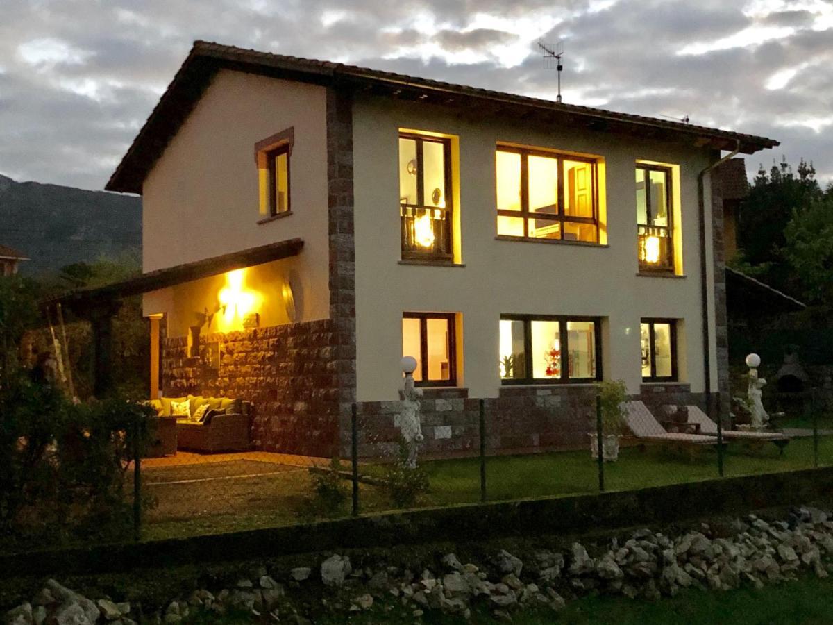 Casa frente a los Bufones de Pria Villa Llames de Pría Exterior foto